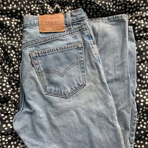 Vintage Levi’s 505 (like 501 but with zip fly)